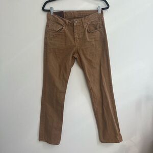 J Brand Kane Men's Sum Straight Legs Denim Jeans In Brown Size 29